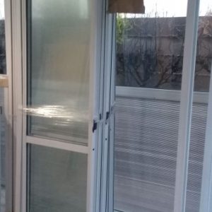 PUERTA VENTANA DE ALUMINIO CORREDIZA DE 2.00 X 2.00