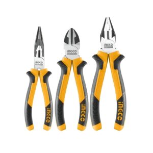 Set Alicates Universal Combinados 3 Piezas Ingco
