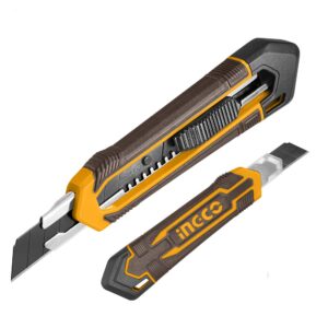 CUTTER INGCO CARCASA PLÁSTICA 18MMX100MM